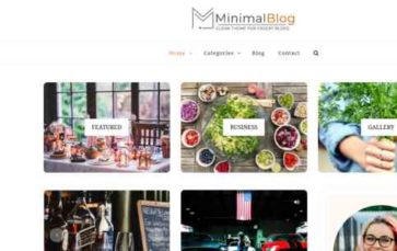 minimalblogpro (screenshot desktop)