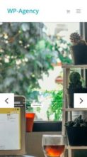 WP-Agency (screenshot mobile)