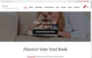 WP-Author (screenshot desktop)