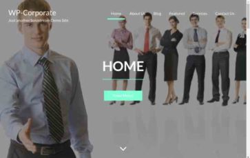 WP-Corporate (SoloStream) - (screenshot desktop)