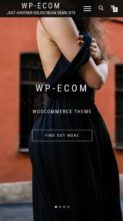 WP-Ecom (screenshot mobile)