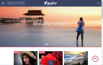 WP-Explore (screenshot desktop)