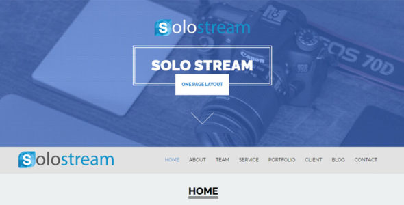 WP Solo One Page (SoloStream)