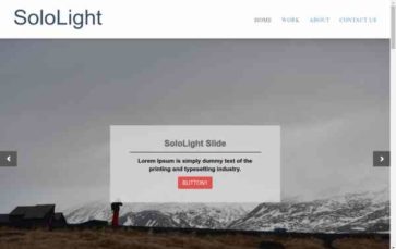 WP-SoloLight (screenshot desktop)