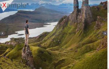 WP-Tourism (screenshot desktop)