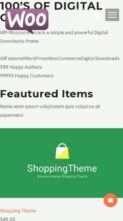 WP-Woocommerce (screenshot mobile)