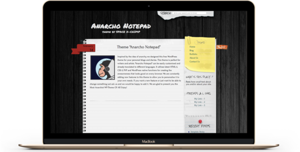 Anarcho Notepad (Space X-Chimp)