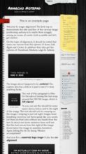 Anarcho Notepad (screenshot mobile)