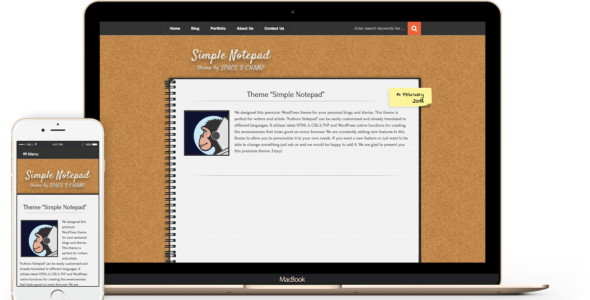 Simple Notepad (Space X-Chimp)