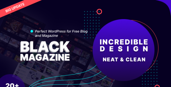 Black Magazine (Sparkle Themes)