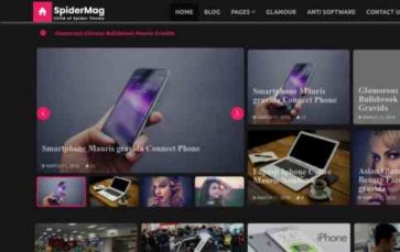 Black Magazine (screenshot desktop)