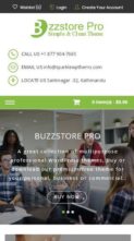 Buzzstore Pro (screenshot mobile)