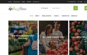 BuzzStore (screenshot desktop)