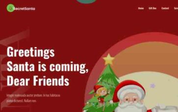 Christmas FSE (screenshot desktop)