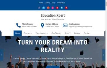 Education Xpert (screenshot desktop)