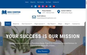 Educenter Pro (screenshot desktop)