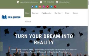 Educenter (screenshot desktop)