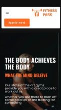 Fitness FSE (screenshot mobile)