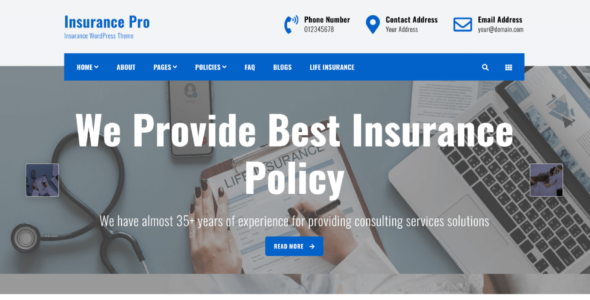 Insurance Pro (Sparkle Themes)