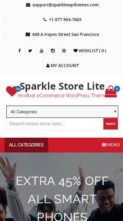 SparkleStore Lite (screenshot mobile)