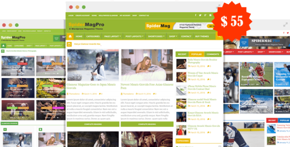 SpiderMag Pro (Sparkle Themes)