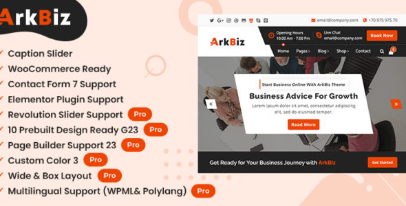 ArkBiz (Specia Theme)
