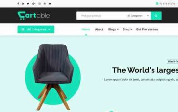 Cartable (screenshot desktop)