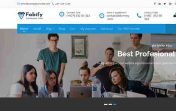 Screenshot Desktop Fabify (screenshot desktop)