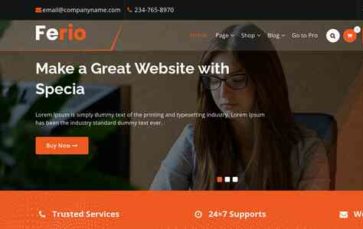 Screenshot Desktop Ferio (screenshot desktop)