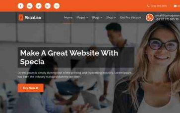 Scolax (screenshot desktop)