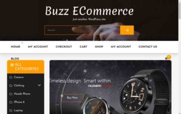 Buzz eCommerce (screenshot desktop)