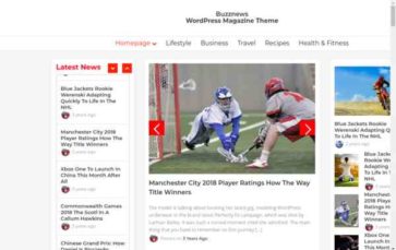 BuzzNews (screenshot desktop)