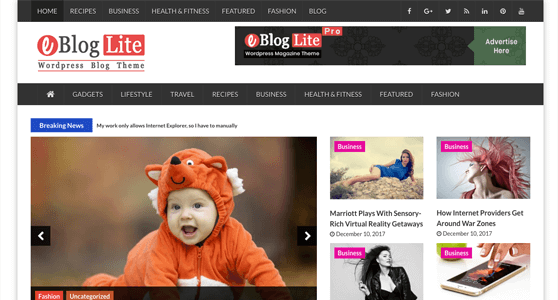 eBlog Lite Pro (SpiderBuzz)