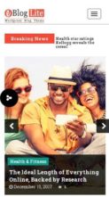 eBlog Lite Pro (screenshot mobile)