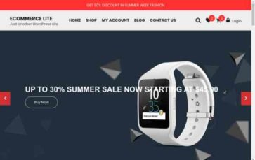 eCommerce Lite (screenshot desktop)