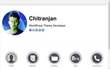 Personal Info (screenshot desktop)
