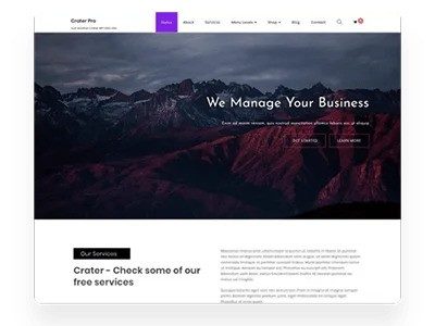 Crater Pro (Spiracle Themes)