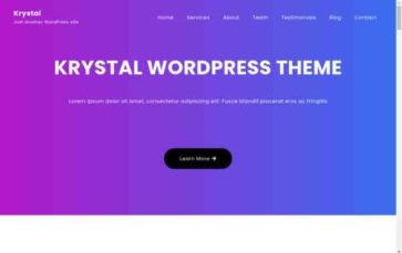 Krystal (screenshot desktop)