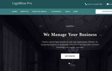LegalBlow Pro (screenshot desktop)