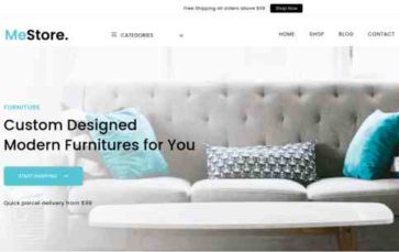MeStore (screenshot desktop)