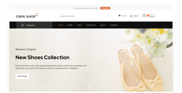 Own Shop Lite Pro (Spiracle Themes)