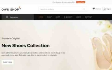 Own Shop Lite Pro (screenshot desktop)