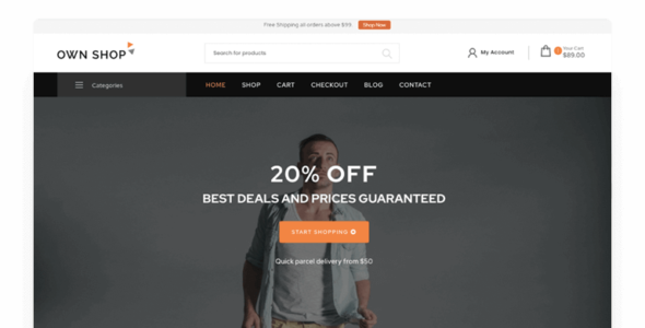 Own Shop Lite (Spiracle Themes)