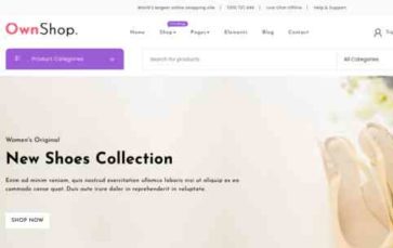 Own Shop Pro (screenshot desktop)