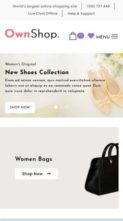 Own Shop Pro (screenshot mobile)