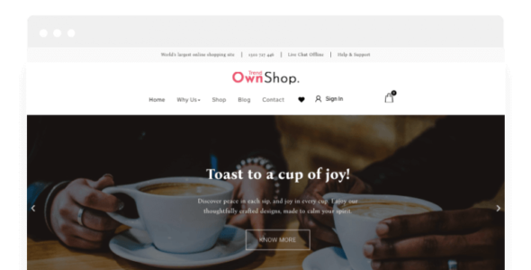 Own Shop Trend Pro (Spiracle Themes)