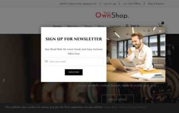 Own Shop Trend Pro (screenshot desktop)