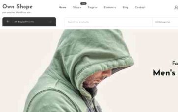 Own Shope (screenshot desktop)