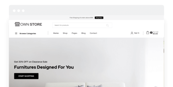 Own Store (Spiracle Themes)