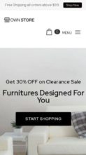 Own Store (screenshot mobile)